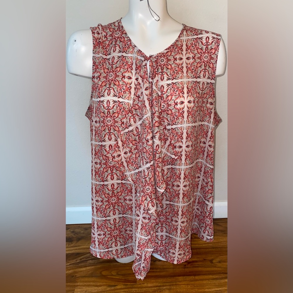 VanHeusen Pink Formal Tank Top